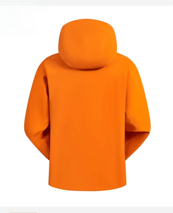 blouson moto orange 2