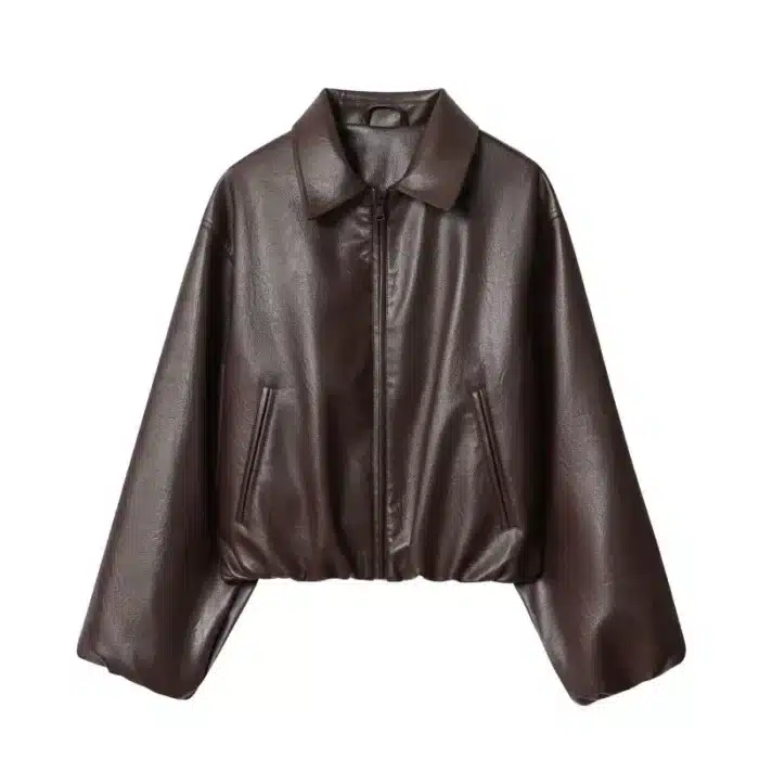 Blouson Moto Vintage Femme