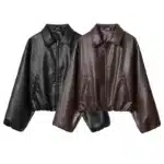 Blouson Moto Vintage Femme