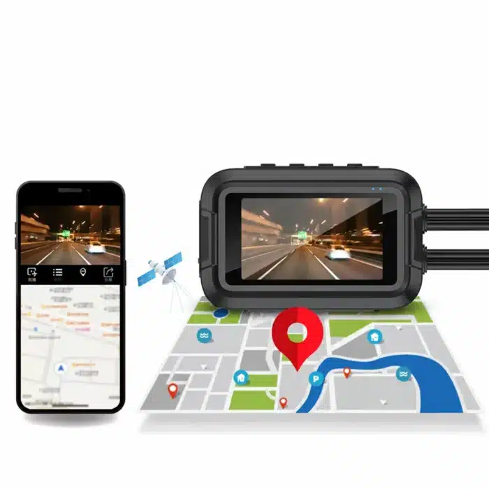 Camera Avant Arriere Moto
