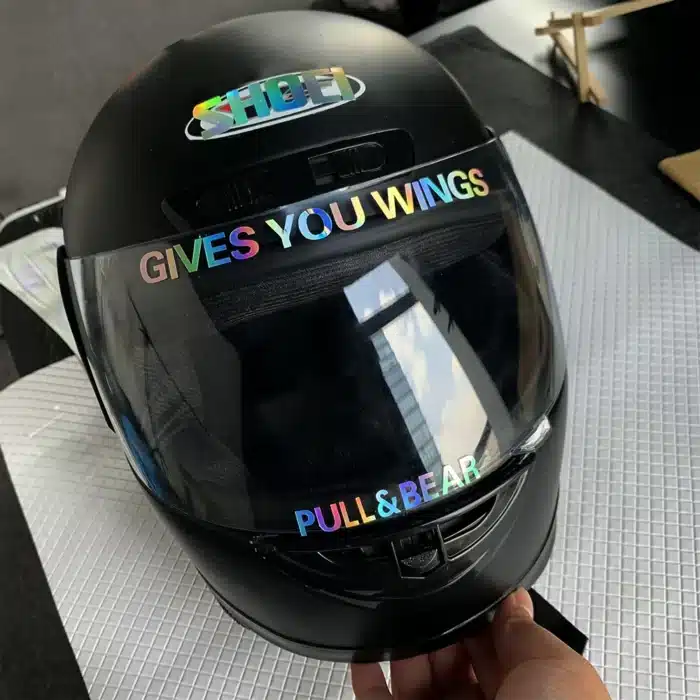 Sticker Visiere Casque